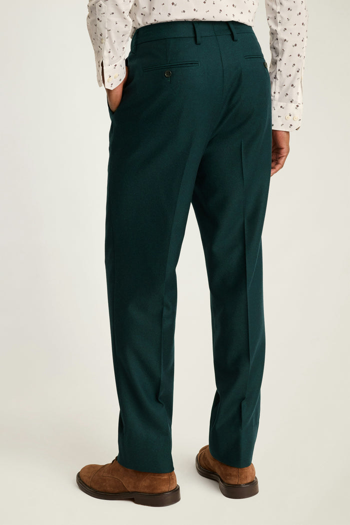 Jetsetter Italian Brushed Wool Dress Pant