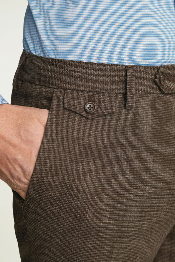 Jetsetter Italian Linen Dress Pant
