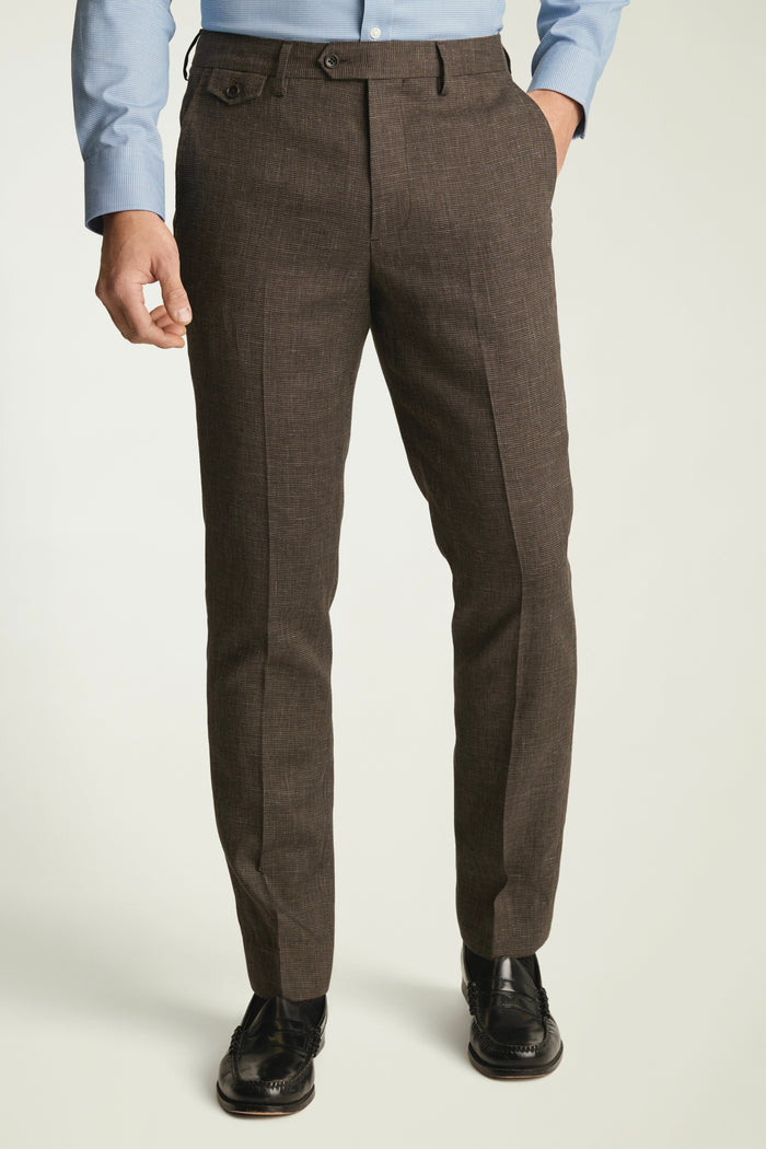 Jetsetter Italian Linen Dress Pant
