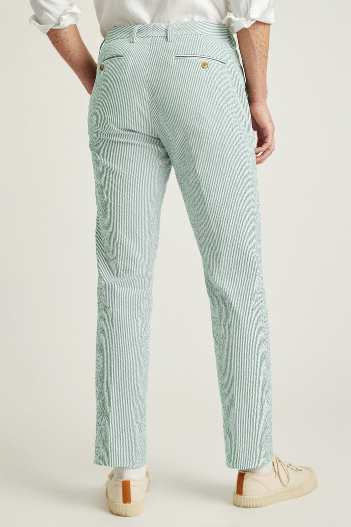 Jetsetter Italian Seersucker Dress Pant