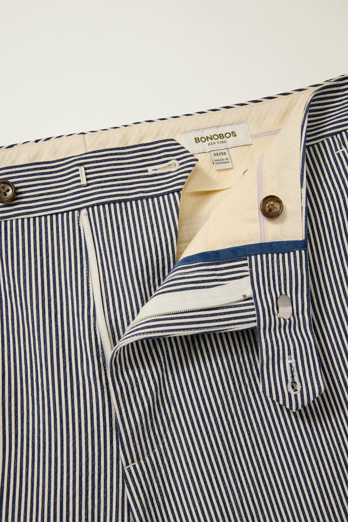 Jetsetter Italian Seersucker Dress Pant