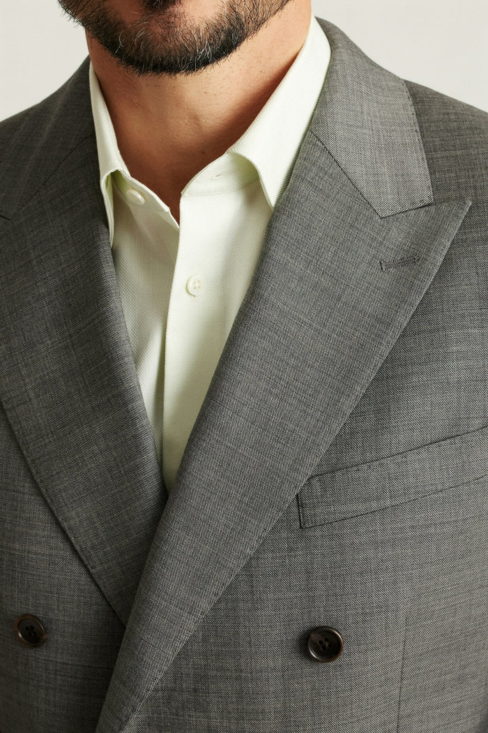 Jetsetter Italian Wool Double Breasted Blazer