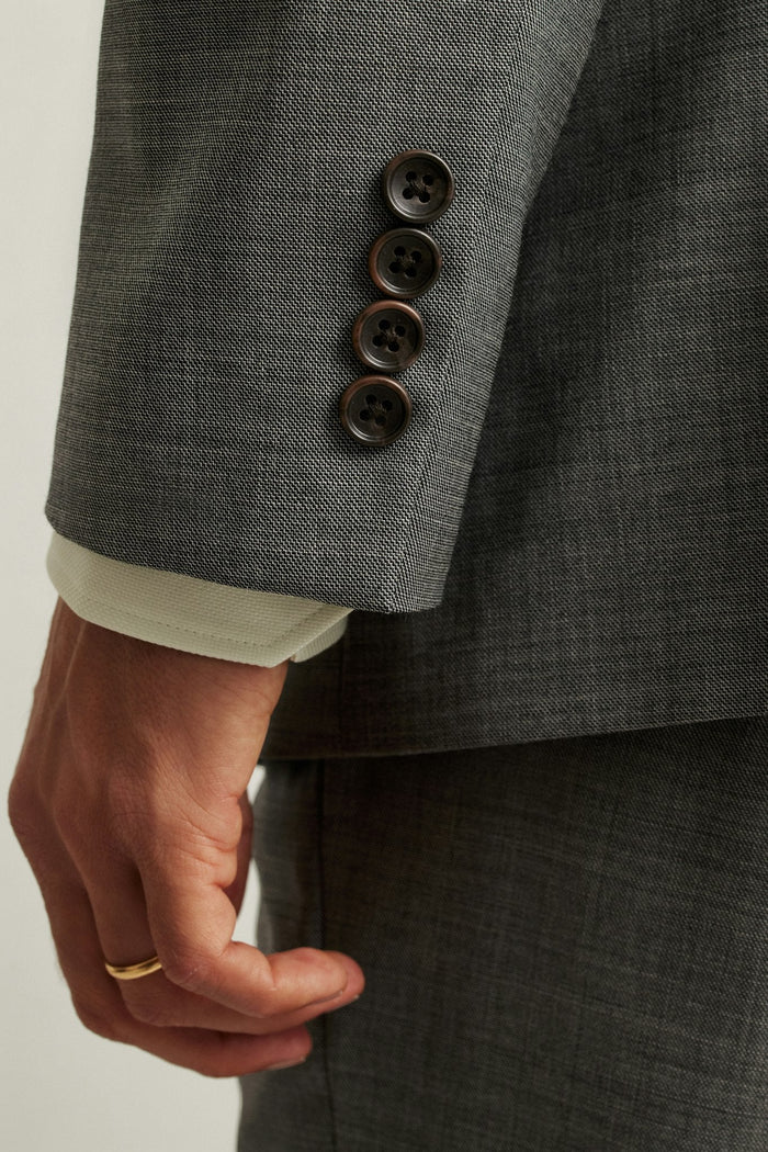 Jetsetter Italian Wool Double Breasted Blazer