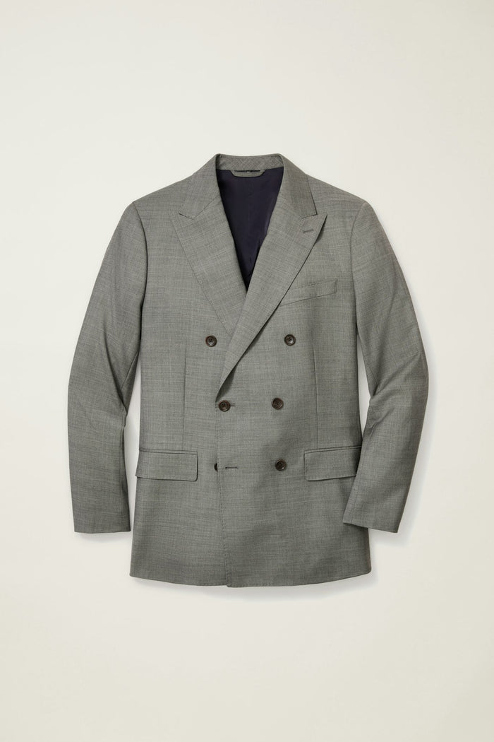 Jetsetter Italian Wool Double Breasted Blazer
