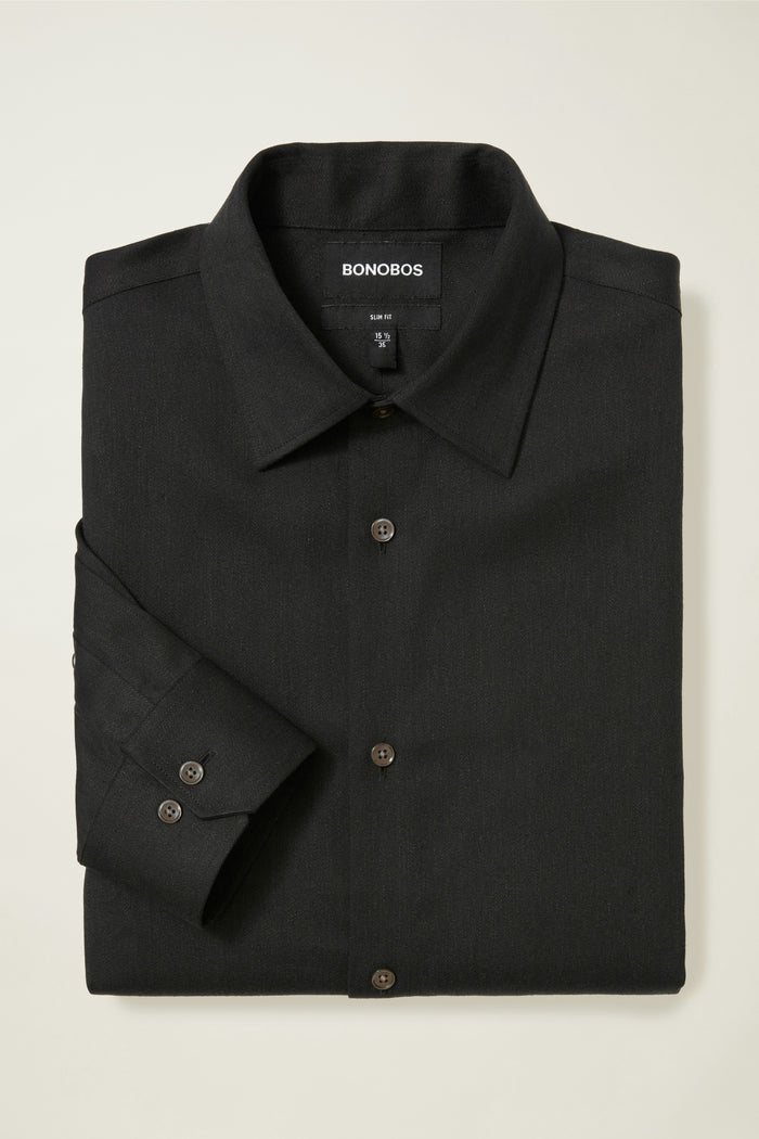 Jetsetter Premium Linen Dress Shirt