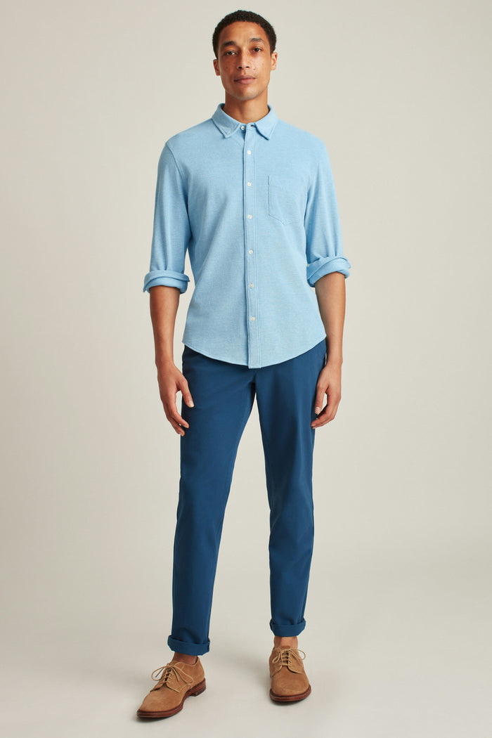 Knit Oxford Shirt