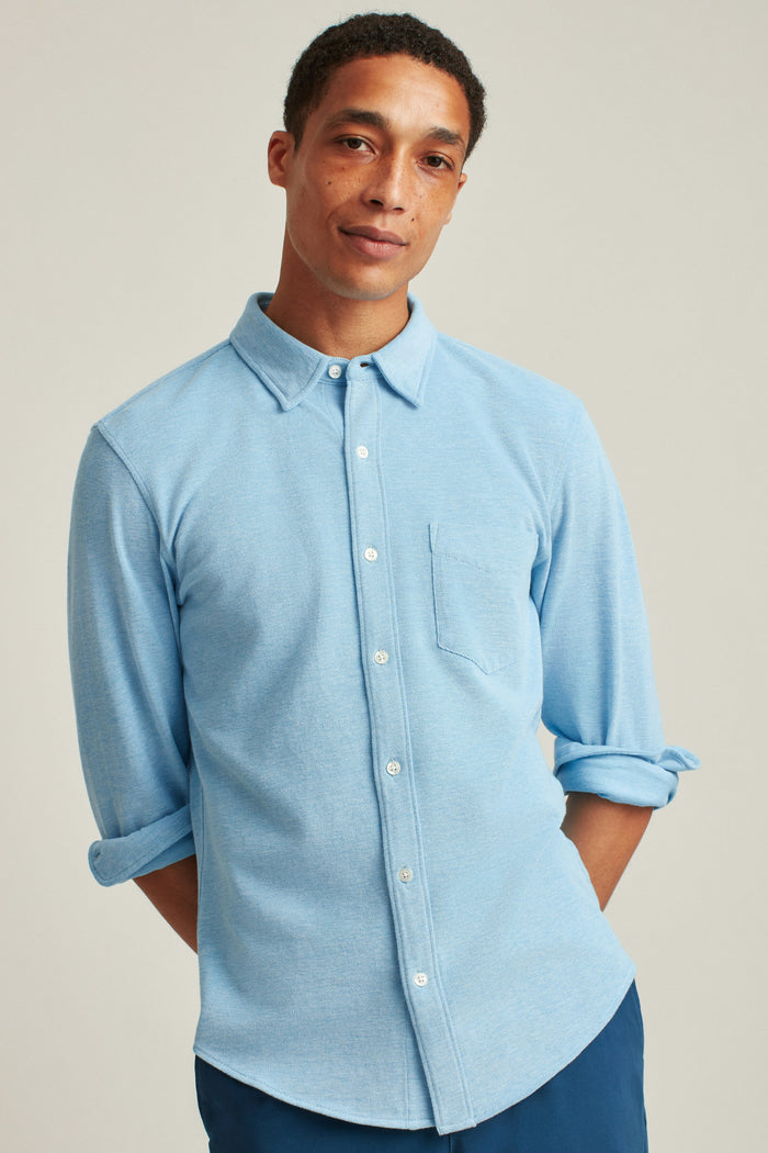 Knit Oxford Shirt