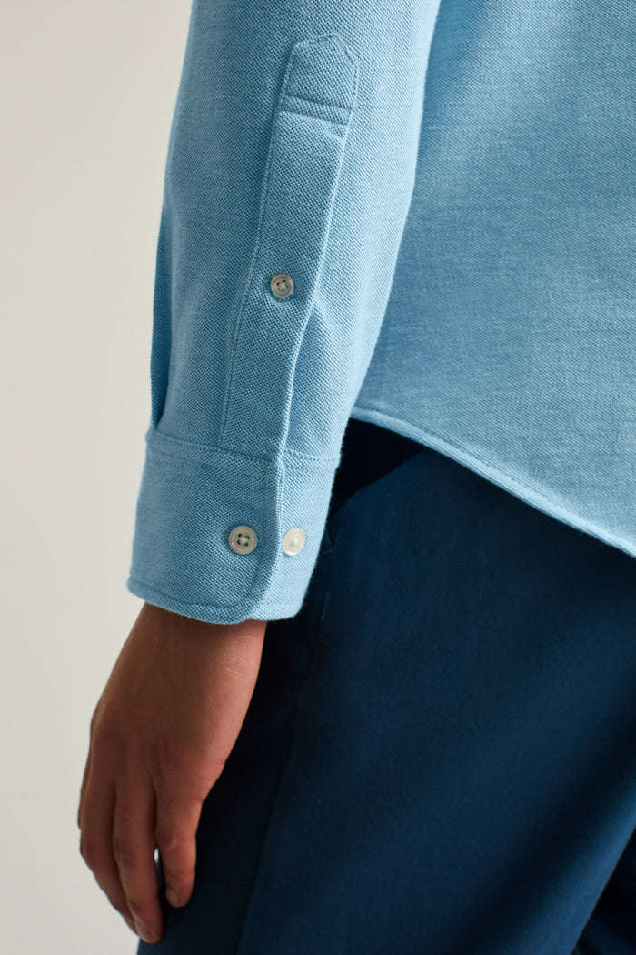 Knit Oxford Shirt