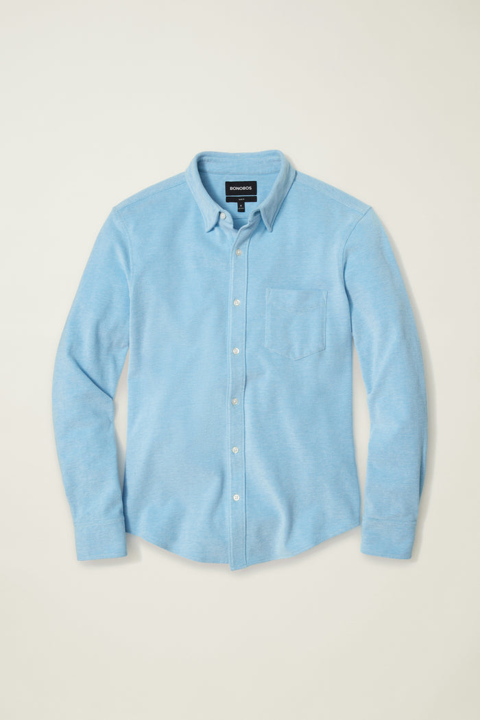Knit Oxford Shirt