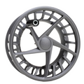 Lamson Liquid/Remix Spool in matte gray finish, designed for smooth line release and durable performance, ideal for replacement or upgrade in fishing reels.