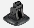 Lowrance Quick Release Bracket 000-11473-001 is a black durable mounting bracket designed for easy attachment and removal of marine electronics, ideal for fishing tackle setups.