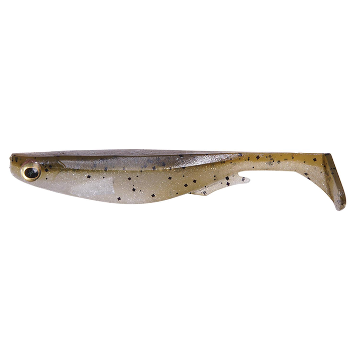 3" (6pk) / Green Pumpkin Shad