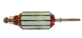Minn Kota ARMATURE ASM & BEARING 55(N/A) P/N: 92-100-013 shown as a cylindrical motor armature with copper windings and metal shaft, used in fishing tackle and marine electronics equipment.