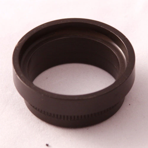 Minn Kota BEARING RACE-STEEL (B068 P/N: 2266220) is a dark steel circular bearing race, designed for durability and precision in fishing tackle and marine electronics applications.