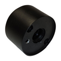 Minn Kota BRUSH END HSG 4.0 EM-SRV (N/A) P/N: 92-300-149 is a black cylindrical brush end housing designed for fishing tackle and marine electronics applications.