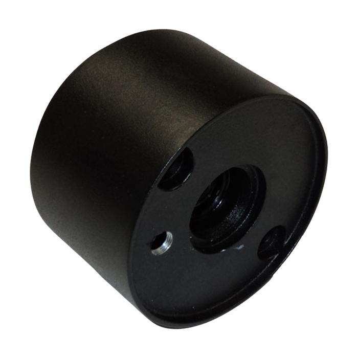 Minn Kota BRUSH END HSG 4.0 EM-SRV (N/A) P/N: 92-300-149 is a black cylindrical brush end housing designed for fishing tackle and marine electronics applications.