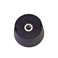 Minn Kota BRUSH END HSG ASY 4.75 FW(N/A) P/N: 92-300-210 is a black cylindrical brush end housing assembly with a central metal insert designed for use in fishing tackle and marine electronics applications.
