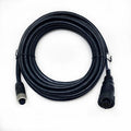 Minn Kota CABLE, ADP-INT MDI 14 M12-174 P/N: 490507-2, a durable black marine cable with circular connectors on both ends, used for fishing tackle and marine electronics.