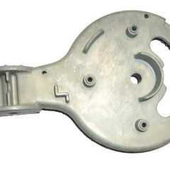 Minn Kota CAP-UPPER, GEAR HSG (N/A) P/N: 2056510 metallic gear housing component, designed for durability and precision in marine electronics and fishing tackle applications.