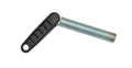Minn Kota CLAMP SCREW SUB-ASSY(N/A) P/N: 2990415 featuring a metal threaded screw with an attached black plastic handle, designed for secure fastening in fishing tackle or marine equipment.