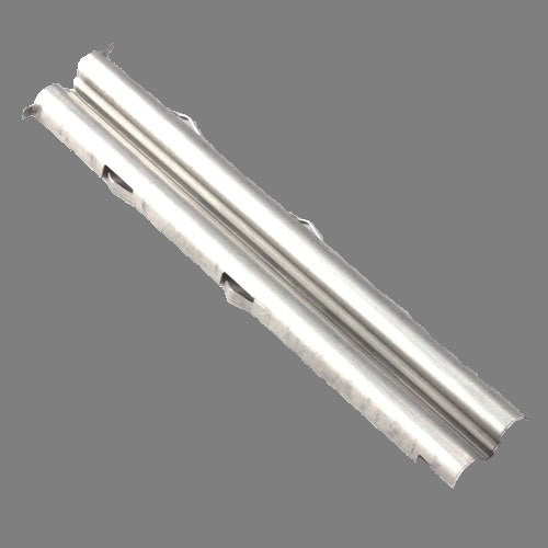 Minn Kota CLIP, RETAINING LONG - (REV) P/N: 582-014 is a long, silver metal retaining clip designed for secure attachment in fishing tackle or marine electronics setups.