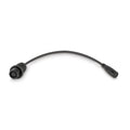 Minn Kota DSC Adapter Cable / MKR-DSC-15 LOWRANCE 8-PIN 1852078 is a black, flexible marine electronics cable with round multi-pin connectors on both ends designed for secure device connections.