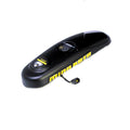 Minn Kota HEAD ASY,ULT FW,IP1.5 DCL(N/A) P/N: 2770206 black trolling motor part with yellow logo and connector cable, designed for marine electronics and fishing tackle.