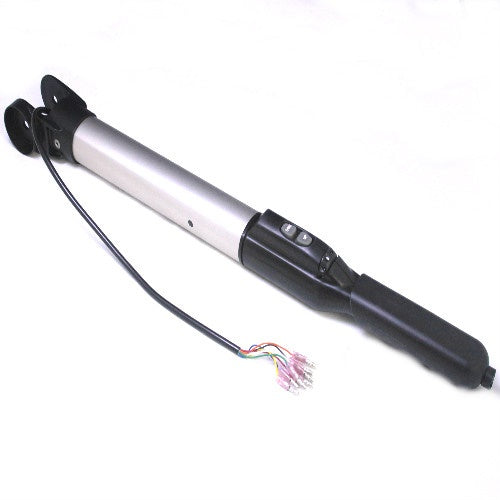 Minn Kota HNDL/299-4005 CTRL BD-SRV(N/A) P/N:2770950 is a tubular electronic control handle with buttons and a black grip, featuring multiple exposed colored wires for fishing tackle or marine electronics applications.