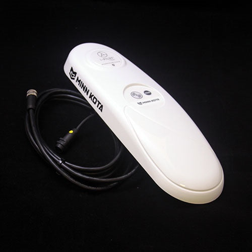 Minn Kota iPLINK CNTRLR 3.0 RT ULT (N/A) P/N: 2774118, a sleek white marine electronics device with a control panel and attached black cable designed for fishing boat applications.