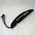 Black Minn Kota Copilot receiver assembly with yellow logo and two connector cables, Minn Kota RECEIVER ASY,PD V2,SERV P/N:2774088 for marine electronics and fishing tackle use.