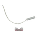 Minn Kota SWITCH-REED REPAIR KIT,TERROVA P/N:2884050 includes a small white reed sensor with wire and a transparent plastic connector, designed for repairing fishing marine electronics.