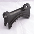 Minn Kota Transom Mount Trolling Motor Hinge PN: 2061821 is a durable black plastic component designed to securely mount a trolling motor to a boat transom, essential for marine electronics and fishing tackle setups.