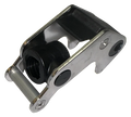 Minn Kota Ulterra Quest/ Riptide Instinct Quest Trolling Motor Tilt Bracket Knuckle Asm. PN:2774220 is a metal and plastic component designed to connect and support the tilt mechanism of a trolling motor.