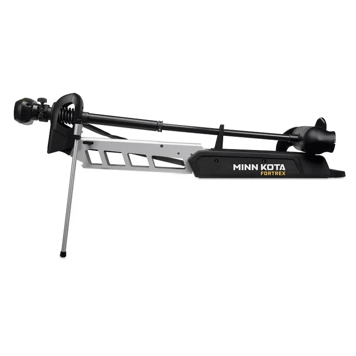 MinnKota Stabilizer Kit - Ultrex/Fortrex / MKA-50 1862050 shown in black and silver, designed to enhance stability and performance for boating and fishing applications.