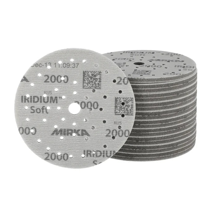 Mirka Iridium Soft - Ø 150mm Grip Multi - All 3 Grits Pack Bundle