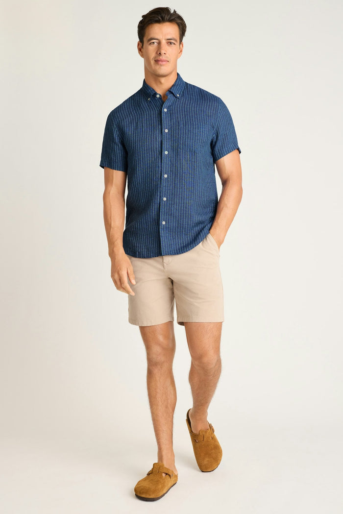 Montauk Linen Short Sleeve Shirt