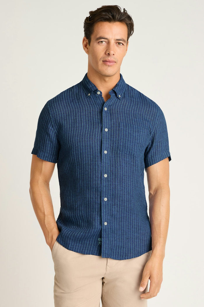Montauk Linen Short Sleeve Shirt