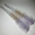Natural Shade Tapered Brush with soft, tapered fibers in natural shades, designed for fishing tackle use to create realistic lure textures and attract fish effectively.