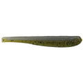 Nishine Lure Works Dropshot Minnow fishing lure in translucent green with black speckles, designed for effective use with fishing rods and reels in freshwater fishing tackle.
