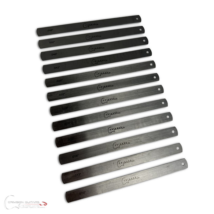 Nut Slotting File - Set of 12 Precision tool