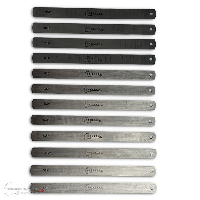 Nut Slotting File - Set of 12 Precision tool