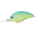 OSP BLITZ MR fishing lure in blue and yellow gradient with detailed eye and diving lip, designed for effective musky fishing tackle use.