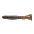 OSP HP Fish soft fishing lure in brown with black speckles, designed to mimic a small baitfish for effective fishing tackle use.
