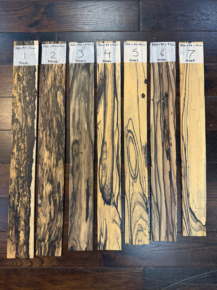 Pale Moon Ebony Fretboards