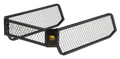 Polar Side Racks with black metal mesh panels and sturdy frame designed for added vehicle cargo support and secure storage during outdoor fishing trips.
