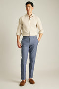 Portuguese Stretch Chambray Suit Pant