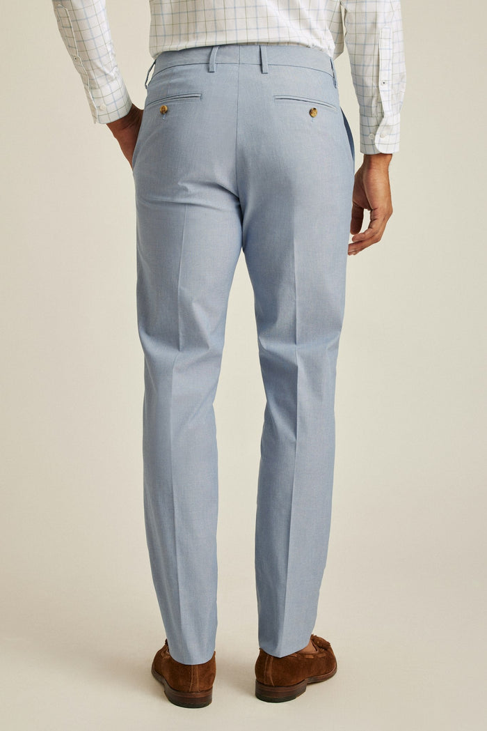 Portuguese Stretch Chambray Suit Pant