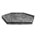 Quick-Set Pavilion Floor showing a durable, waterproof, hexagonal floor mat designed to provide a solid base for outdoor pavilion setups.