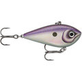 Rapala Snare Lipless Crankbait in a purple and silver finish with detailed scale pattern, two sharp treble hooks, designed for effective fishing tackle use.