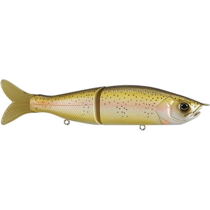 River2Sea S-Waver 120S Glide Bait in natural fish colors with segmented body for lifelike swimming action, designed for effective fishing tackle use.
